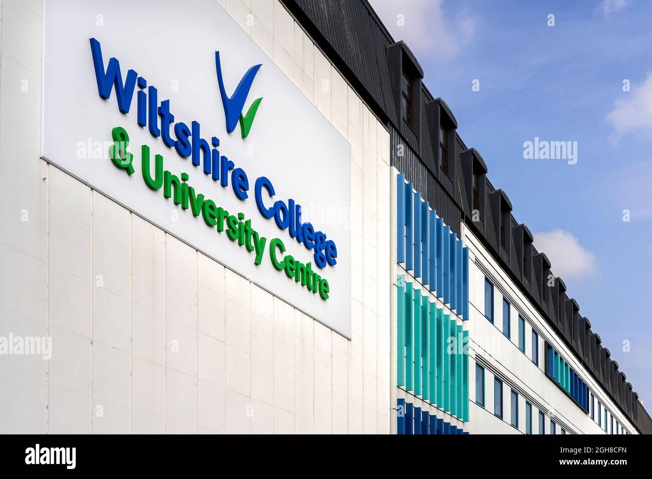 Wiltshire College e University Center a Salisbury, Regno Unito Foto Stock