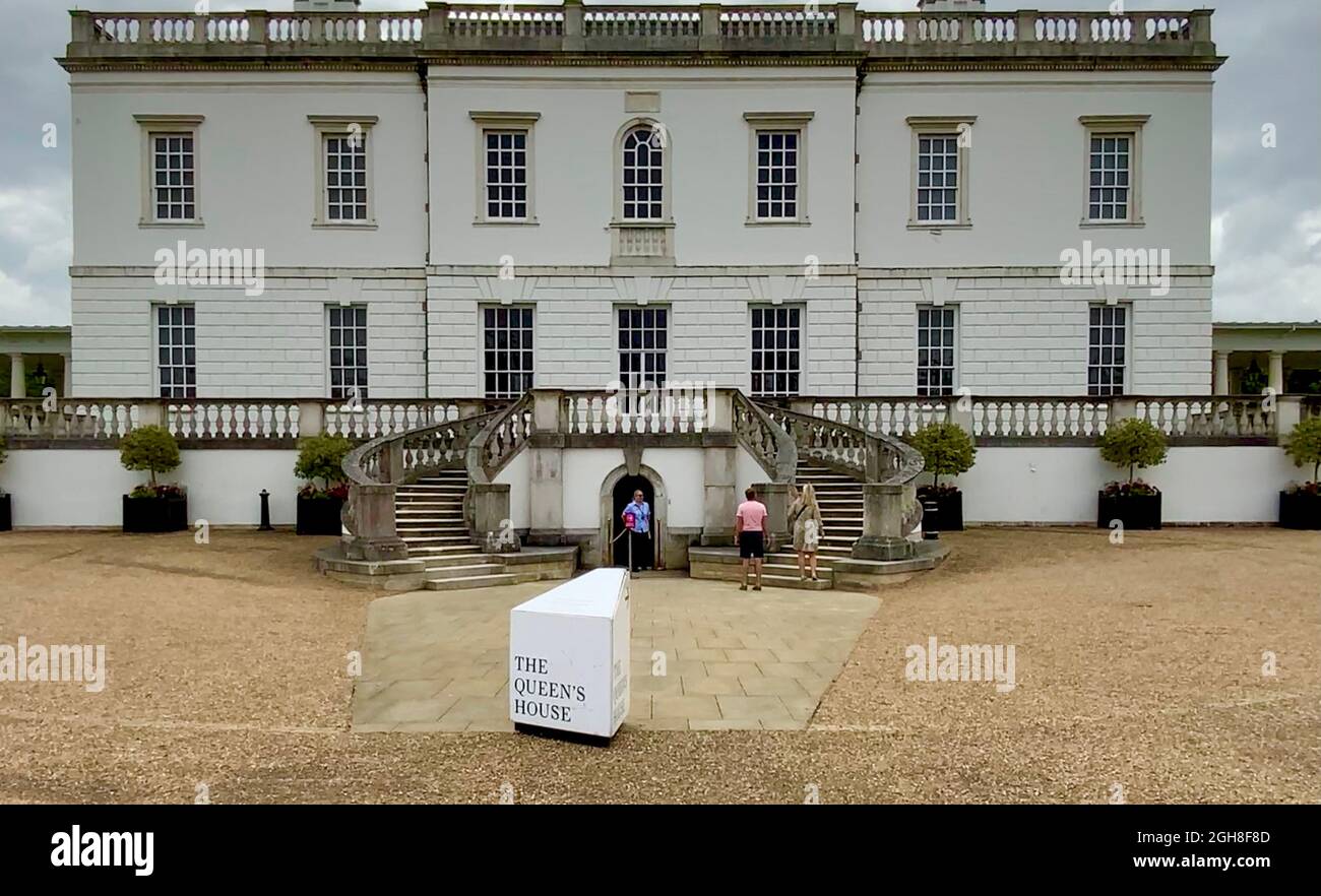 The Queen's House, Greenwich, Londra, Regno Unito Foto Stock