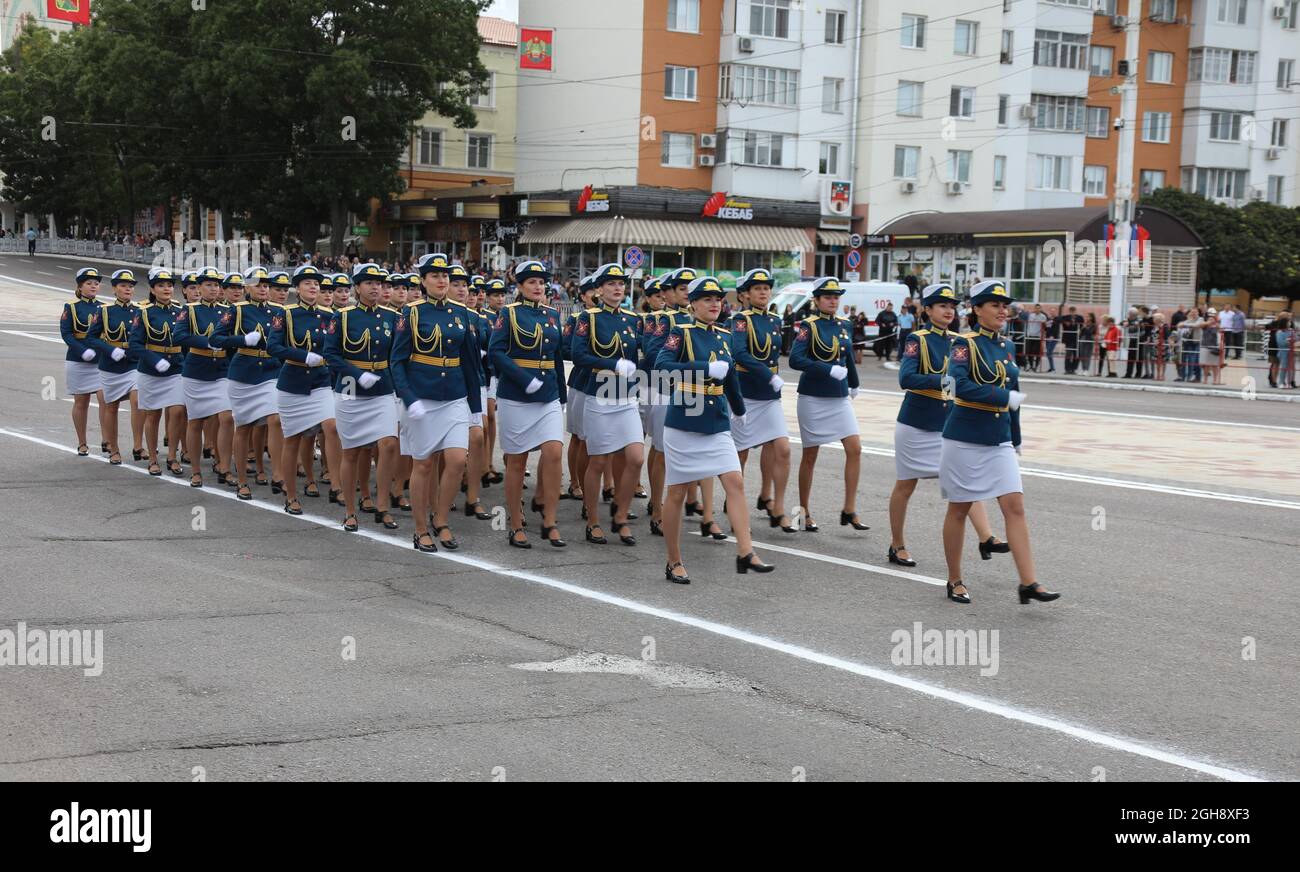 2021 Parata del giorno dell'Indipendenza in Transnistria Foto Stock