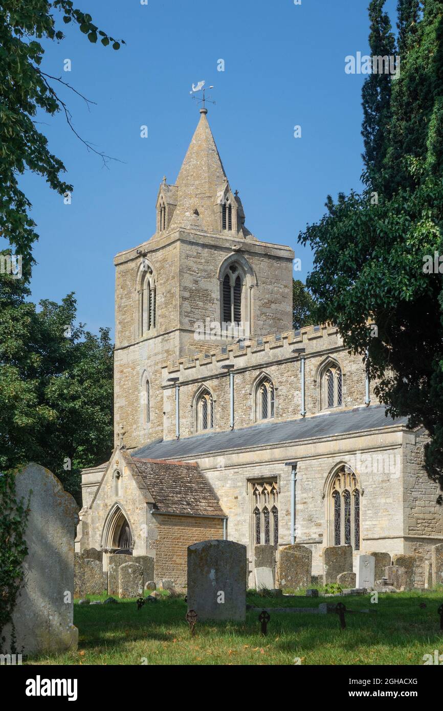 Inghilterra, Rutland, Hambleton, St, chiesa di Andrew Foto Stock