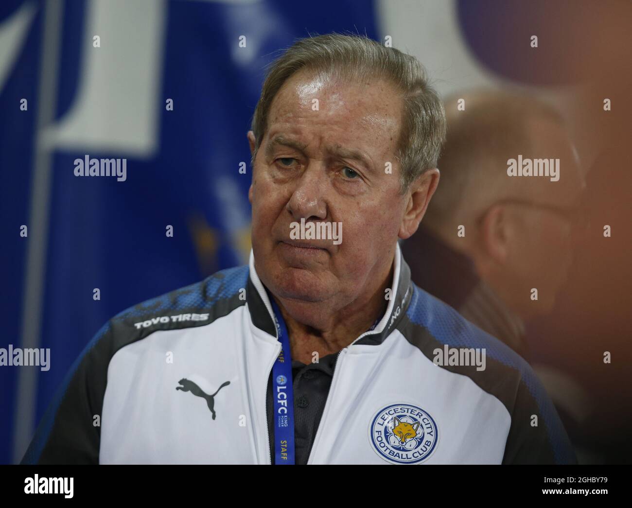 Alan John Birchenall MBE Leicester City ex giocatore e ora allieva il leader durante la partita di fa Cup al King Power Stadium di Leicester. Data foto 16 Febbraio, 2018. Il credito dovrebbe essere: Simon Bellis/Sportimage via PA Images Foto Stock