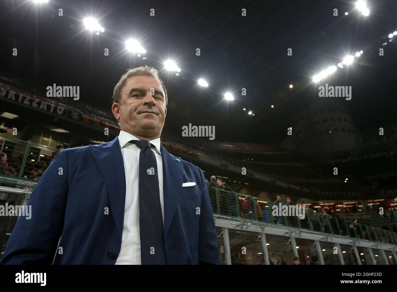 Leonardo Semplici Capo allenatore di SPAL durante la serie A a a Giuseppe Meazza, Milano. Data foto: 31 ottobre 2019. Il credito d'immagine dovrebbe essere: Jonathan Moscrop/Sportimage via PA Images Foto Stock