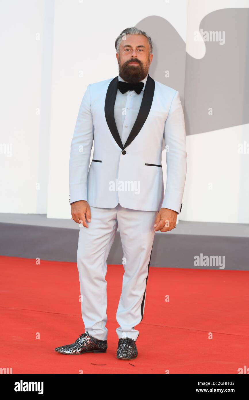 Venezia, . 06 settembre 2021. 78th Venice Film Festival 2021, Red Carpet 'la Cajaa' .Pictured: Ildo Damiano Credit: Independent Photo Agency/Alamy Live News Foto Stock