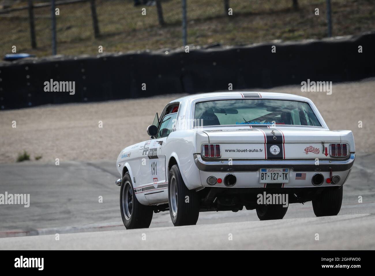 191 Philippe Louet/Bertrand Benard fra/fra Ford Mustang 289 1965, azione durante il Tour Auto 2021 il 1 settembre, in Francia. Foto Alexandre Guillaumot / DPPI Foto Stock