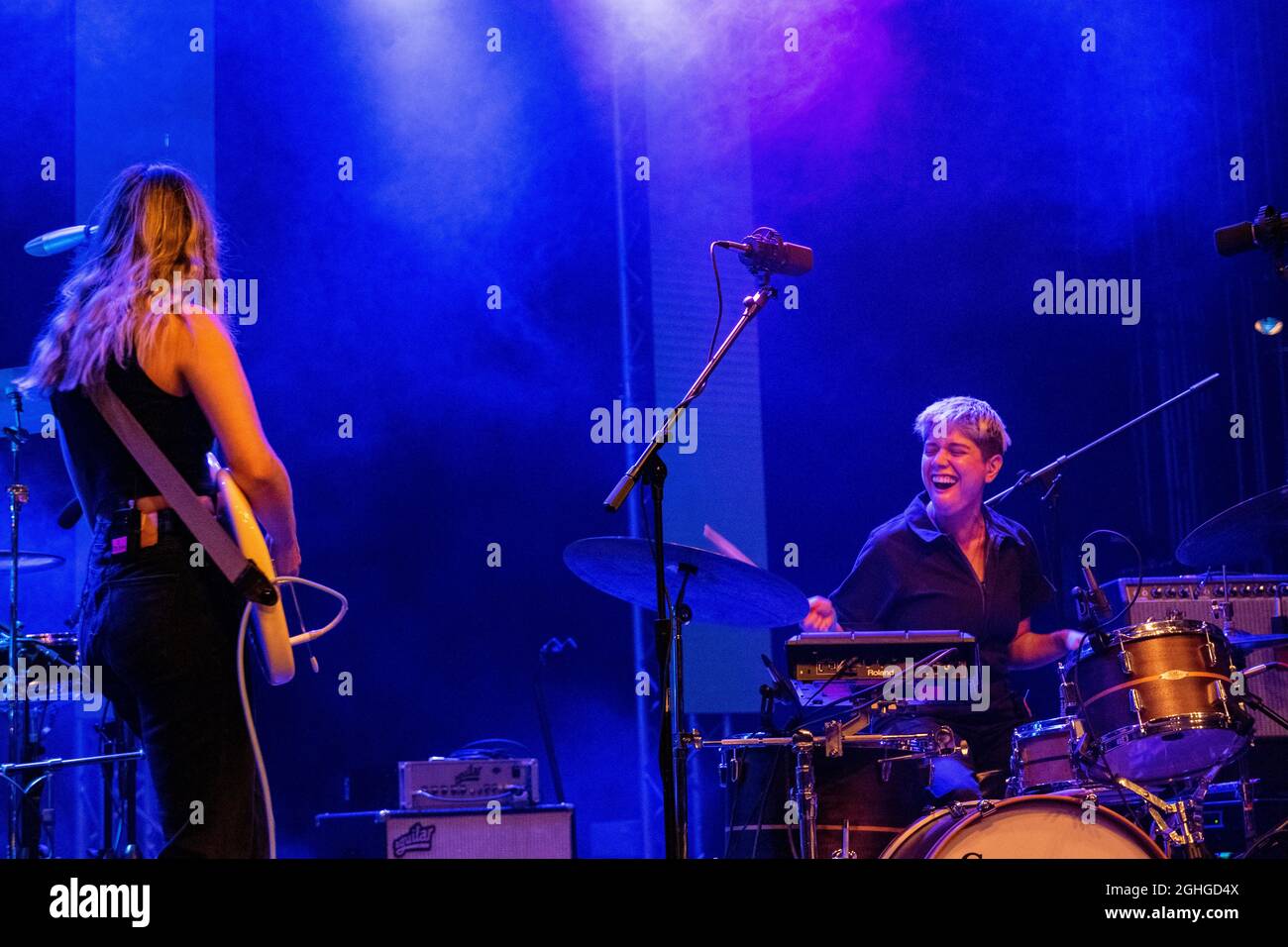 NAPA, CA - 4 SETTEMBRE 2021: Donna Missal in concerto presso la sala da ballo Jam Cellars di Napa, CA © Andrew Wilson Foto Stock