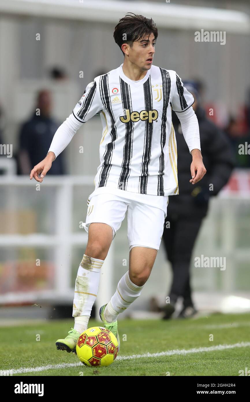 Filippo Ranocchia di Juventus durante la partita della Lega Pro Serie C allo Stadio Giuseppe Moccagatta - Alessandria, Torino. Data foto: 6 dicembre 2020. Il credito d'immagine dovrebbe essere: Jonathan Moscrop/Sportimage via PA Images Foto Stock