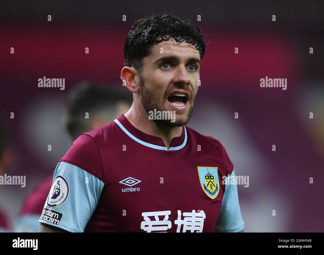 Robbie Brady di Burnley durante la partita della Premier League a Turf Moor, Burnley. Data foto: 21 dicembre 2020. Il credito dovrebbe essere: Simon Bellis/Sportimage via PA Images Foto Stock