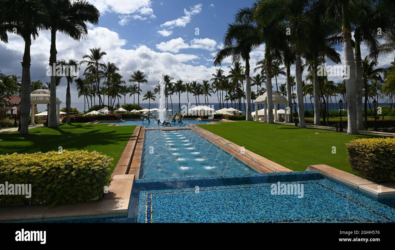 MAUI, HAWAII, USA...IL GRAND WAILEA RESORT Foto Stock