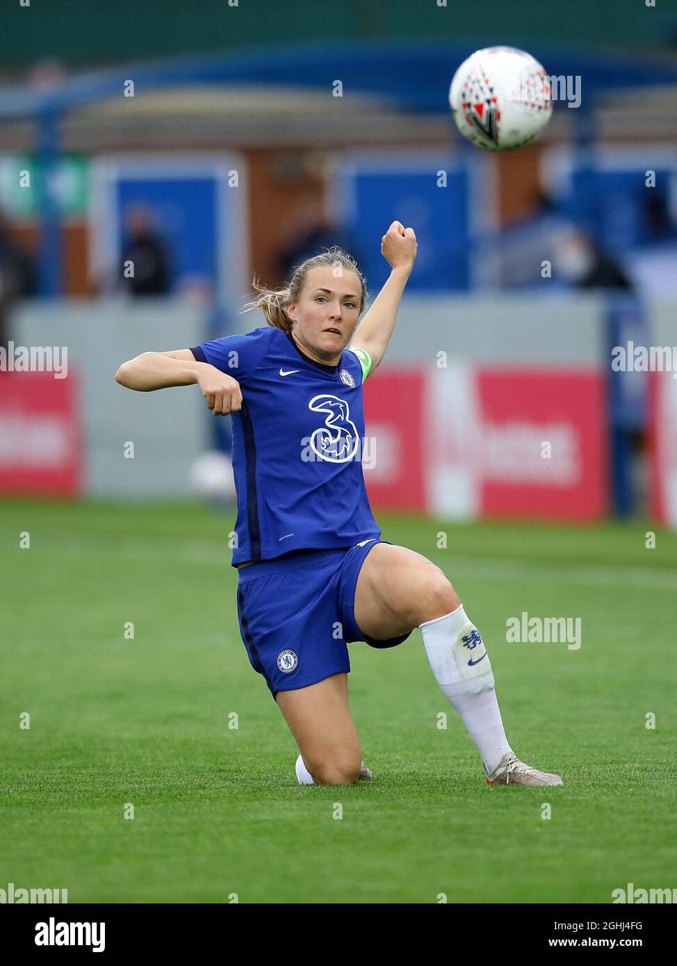 Kington upon Thames, Inghilterra, 20 maggio 2021. Magdalena Ericsson di Chelsea durante la partita della Femminile Cup a Kingsmeadow, Kington upon Thames. Il credito dovrebbe essere: David Klein / Sportimage via PA Images Foto Stock