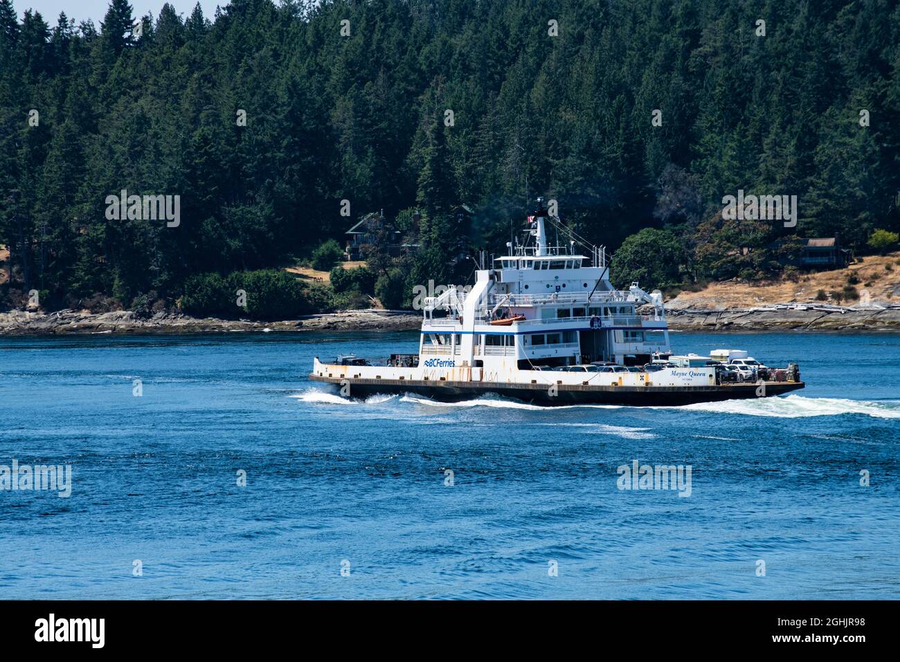 BC Ferries serve la Columbia Britannica Meridionale, le Isole del Golfo e l'Isola di Vancouver Foto Stock