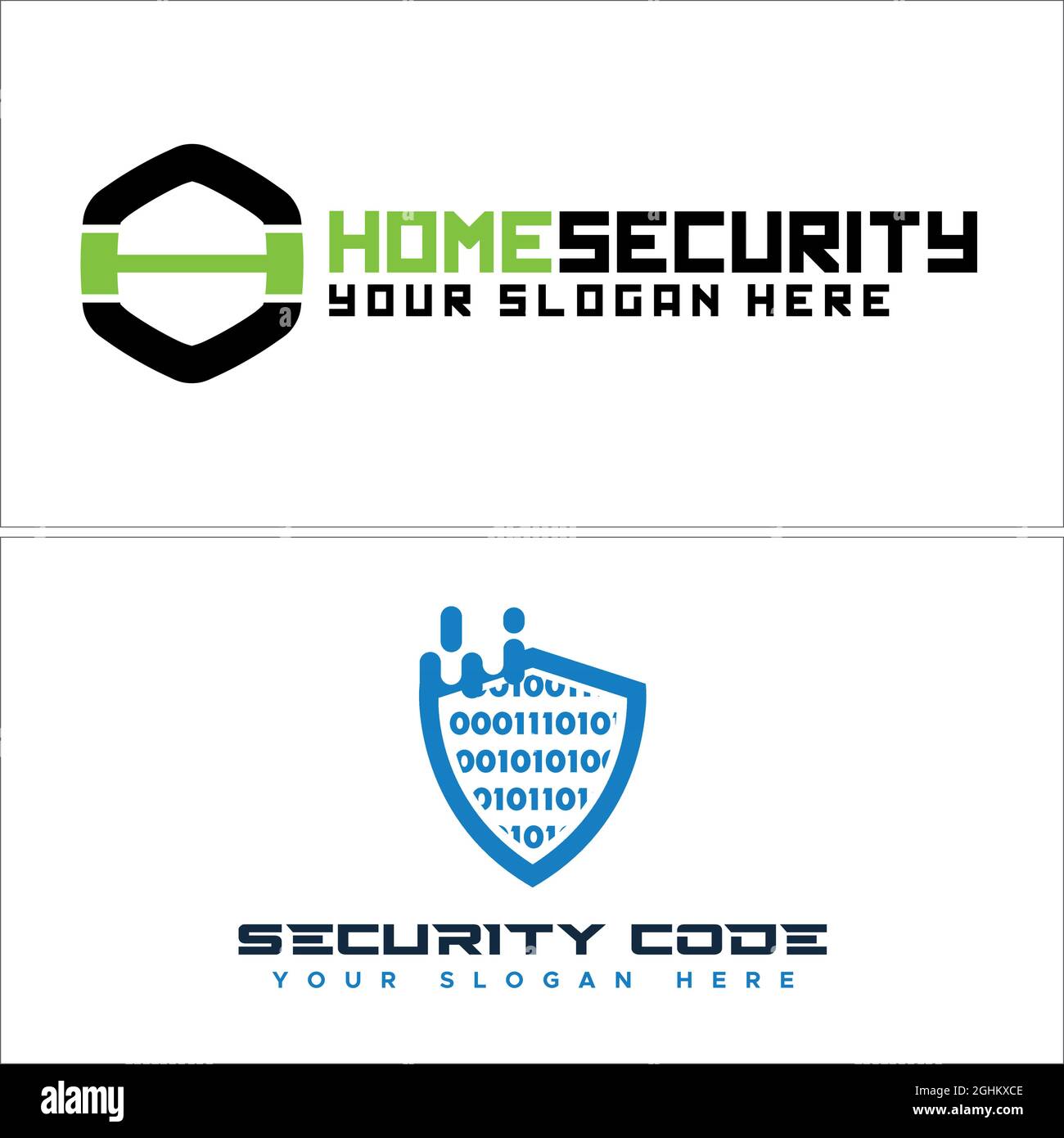 Tecnologia software cyber shield logo design Illustrazione Vettoriale