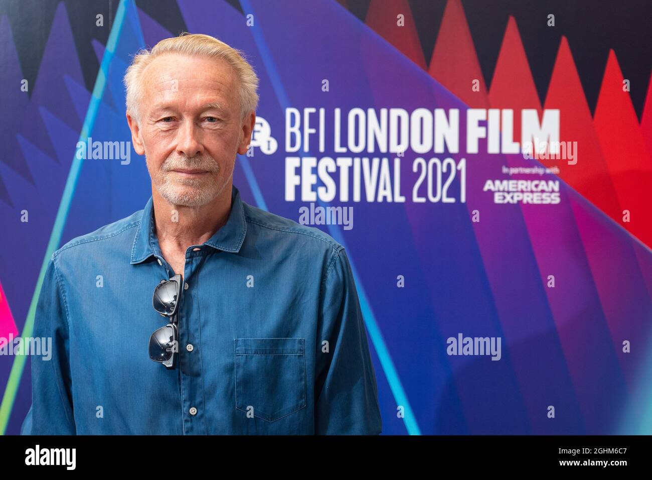 Paul Webster partecipa al lancio del programma per il BFI London Film Festival al BFI di Londra. Data foto: Martedì 7 settembre 2021. Foto Stock