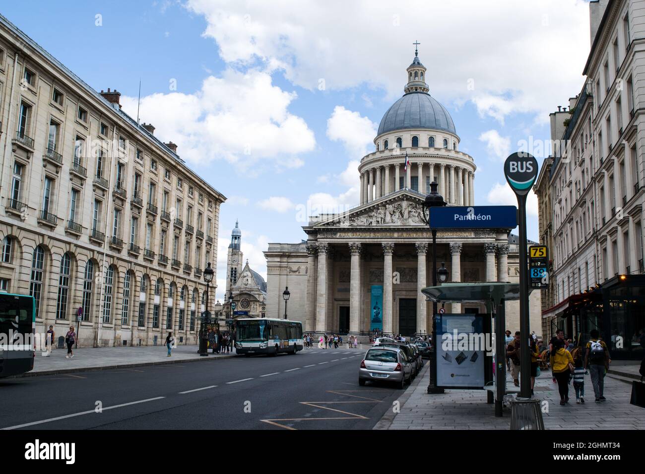 Pantheon a Parigi Foto Stock