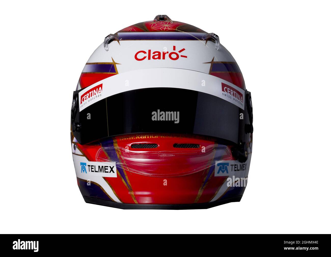 Kamui Kobayashi (JAP), casco Sauber F1 Team Foto Stock