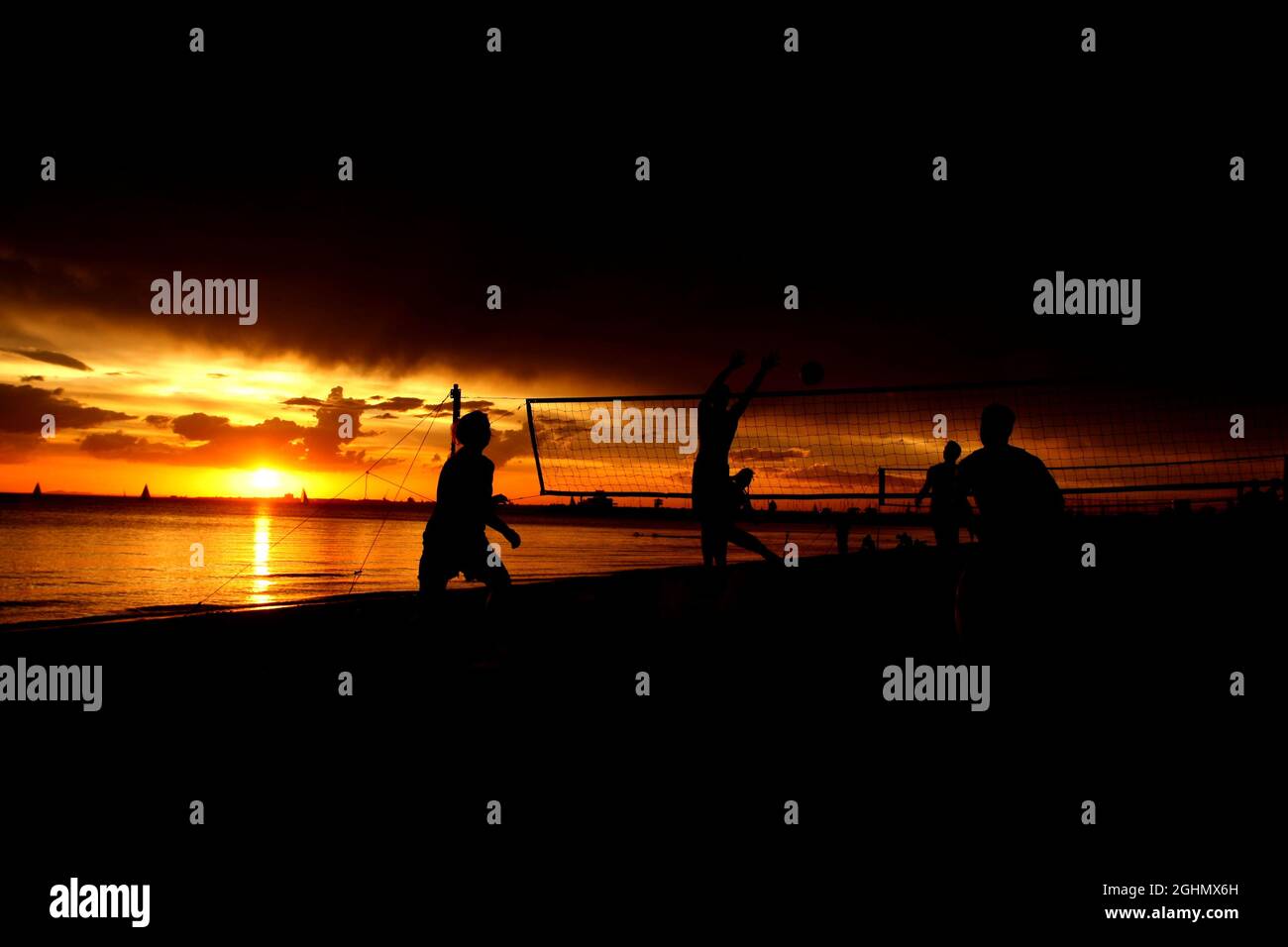 St Kilda Beach atmosfera 15.03.2012. Formula 1 World Championship, Rd 1, Australian Grand Prix, Melbourne, Australia Foto Stock