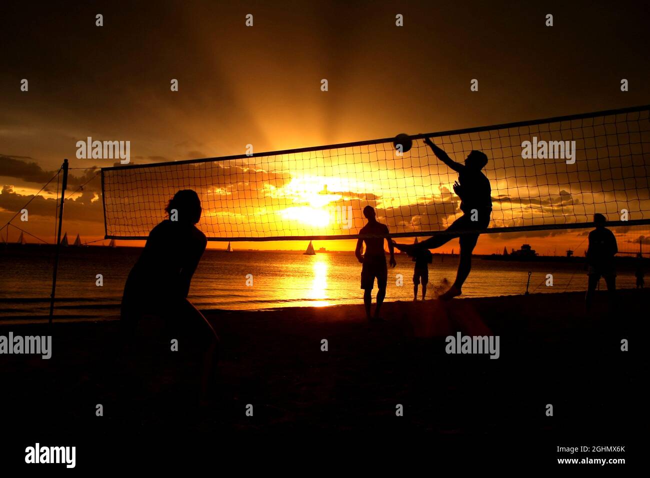 St Kilda Beach atmosfera 15.03.2012. Formula 1 World Championship, Rd 1, Australian Grand Prix, Melbourne, Australia Foto Stock