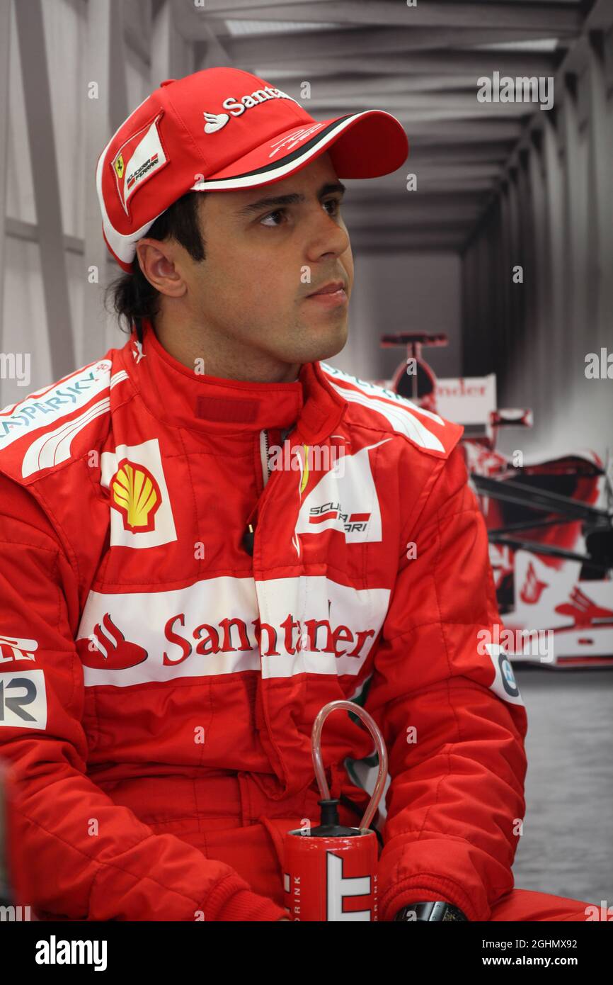 Felipe massa (BRA), Scuderia Ferrari 16.03.2012. Formula 1 World Championship, Rd 1, Australian Grand Prix, Melbourne, Australia, Venerdì . Foto Stock