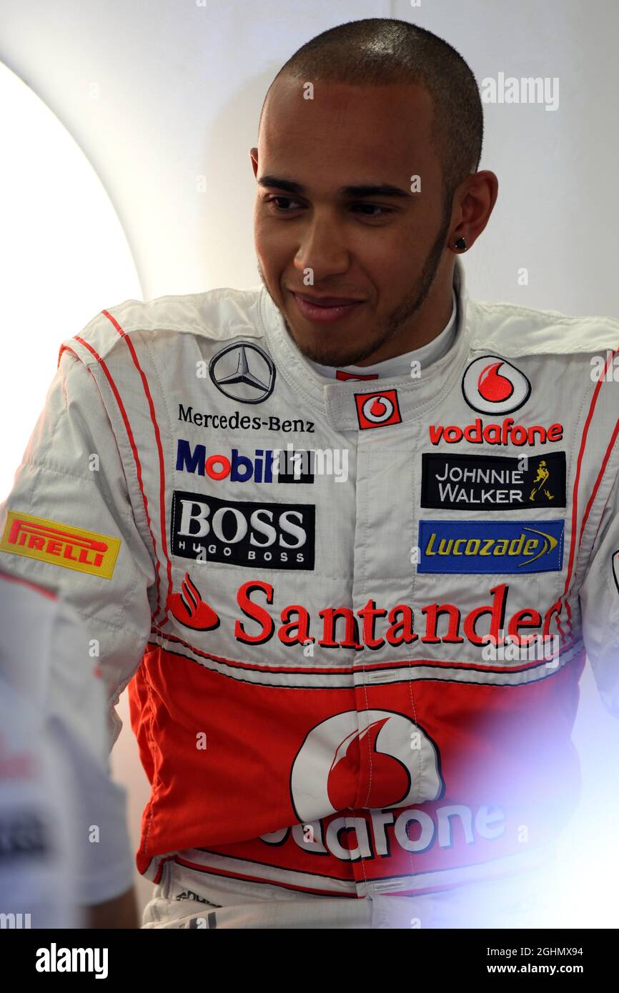 Lewis Hamilton (GBR), McLaren Mercedes 16.03.2012. Formula 1 World Championship, Rd 1, Australian Grand Prix, Melbourne, Australia, Venerdì . Foto Stock