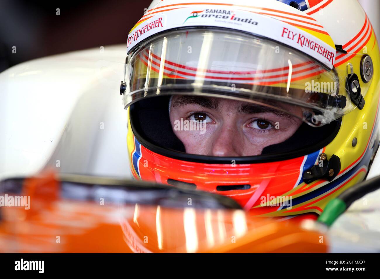 Paul di resta (GBR), Sahara Force India Formula uno Team 16.03.2012. Formula 1 World Championship, Rd 1, Australian Grand Prix, Melbourne, Australia, Venerdì . Foto Stock