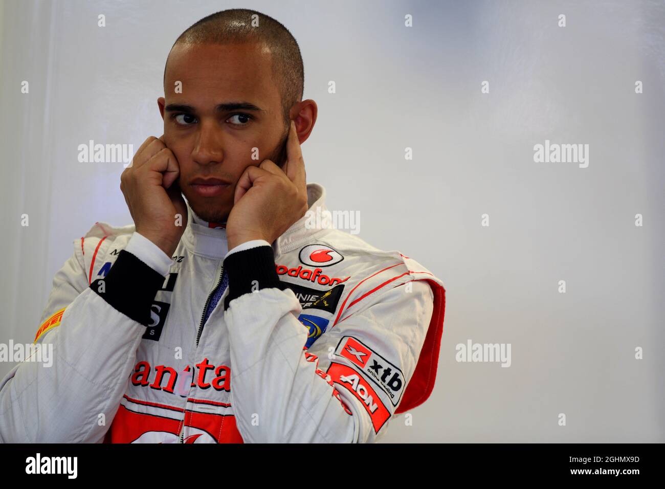 Lewis Hamilton (GBR), McLaren Mercedes 16.03.2012. Formula 1 World Championship, Rd 1, Australian Grand Prix, Melbourne, Australia, Venerdì . Foto Stock