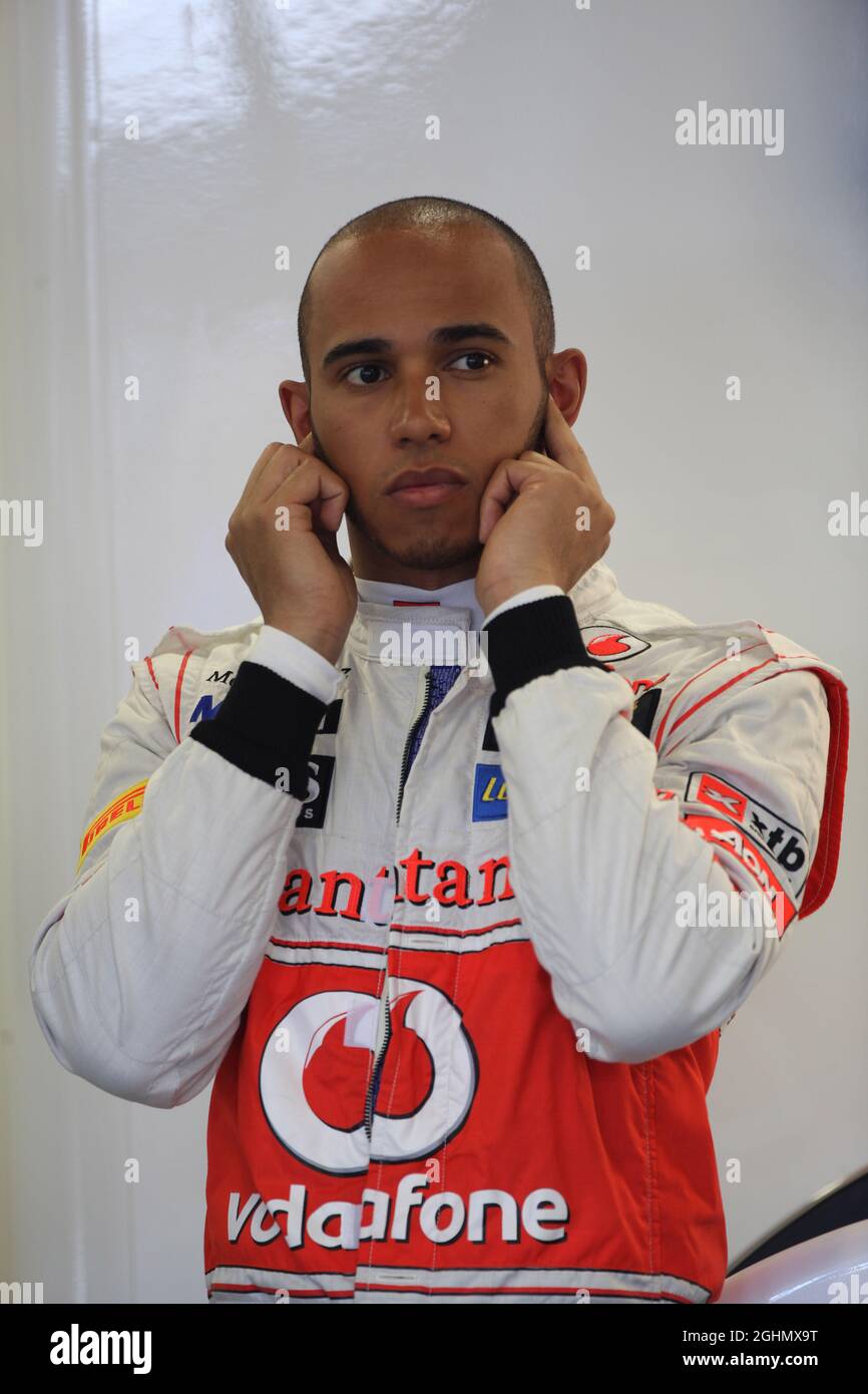 Lewis Hamilton (GBR), McLaren Mercedes 16.03.2012. Formula 1 World Championship, Rd 1, Australian Grand Prix, Melbourne, Australia, Venerdì . Foto Stock