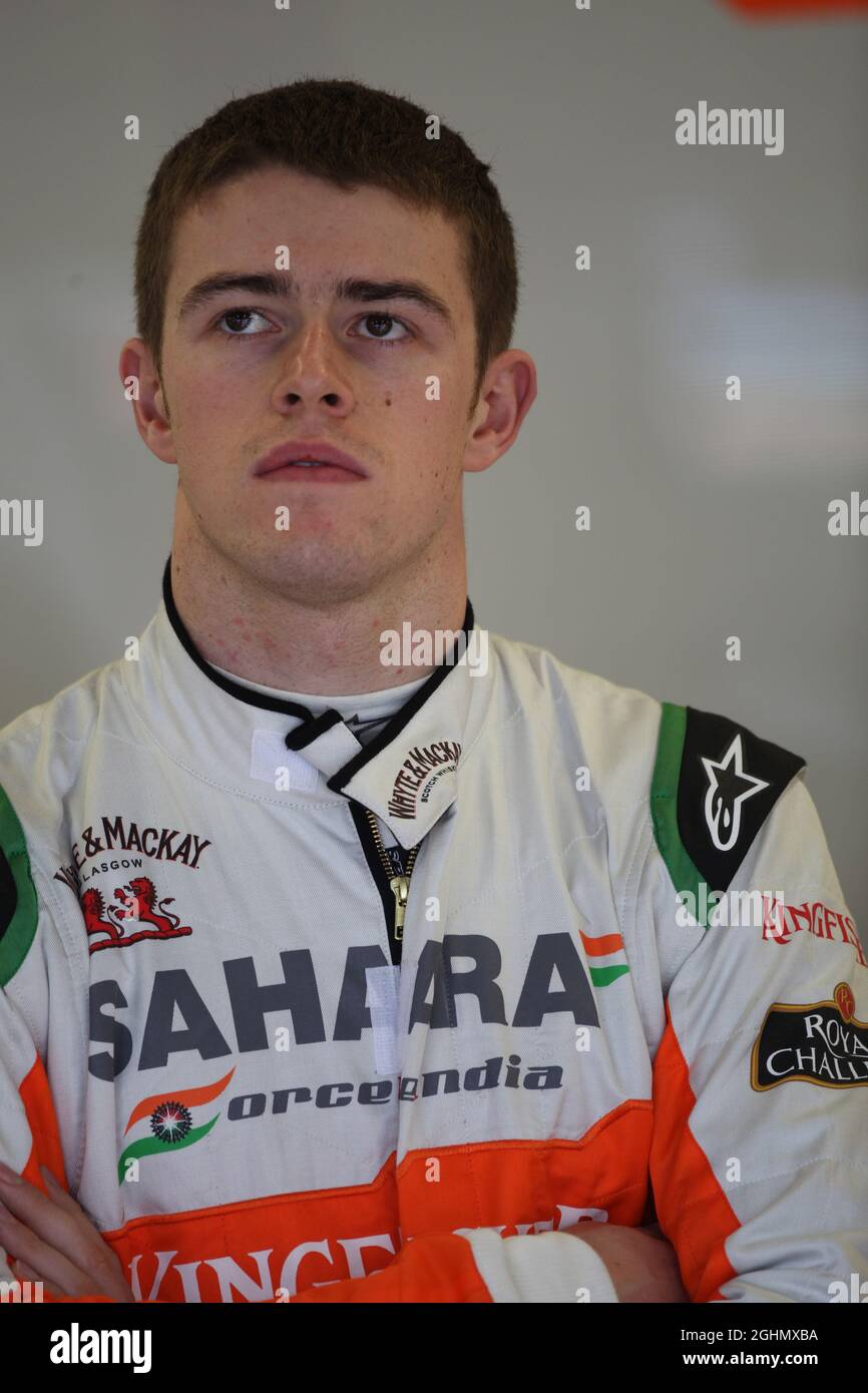 Paul di resta (GBR), Sahara Force India Formula uno Team 16.03.2012. Formula 1 World Championship, Rd 1, Australian Grand Prix, Melbourne, Australia, Venerdì ‚ Foto Stock