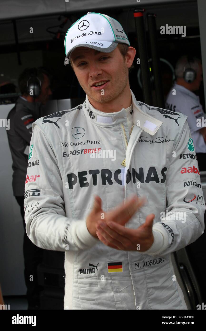 Nico Rosberg (GER), Mercedes AMG Petronas 16.03.2012. Formula 1 World Championship, Rd 1, Australian Grand Prix, Melbourne, Australia, Venerdì ‚ Foto Stock