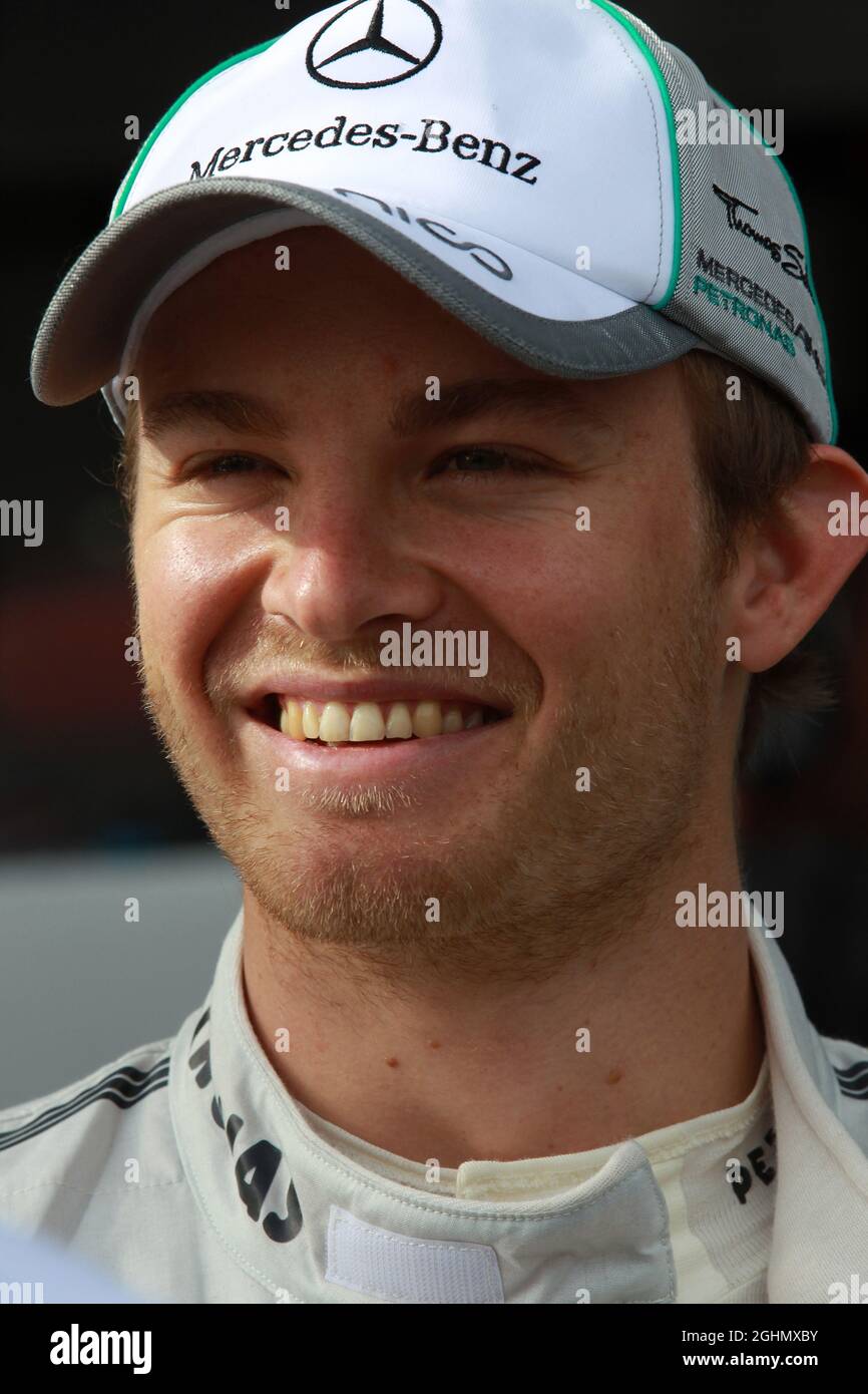 Nico Rosberg (GER), Mercedes AMG Petronas 16.03.2012. Formula 1 World Championship, Rd 1, Australian Grand Prix, Melbourne, Australia, Venerdì ‚ Foto Stock