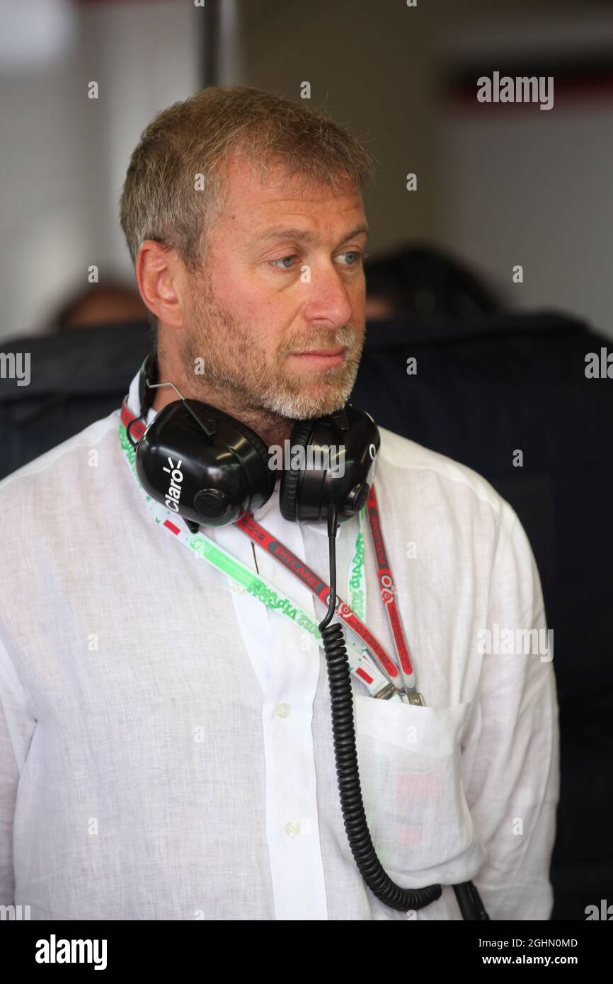 Roman Abramovich (RUS) 27.05.2012. Campionato del mondo di Formula 1, Rd 6, Gran Premio di Monaco, Monte Carlo, Monaco, Domenica Foto Stock