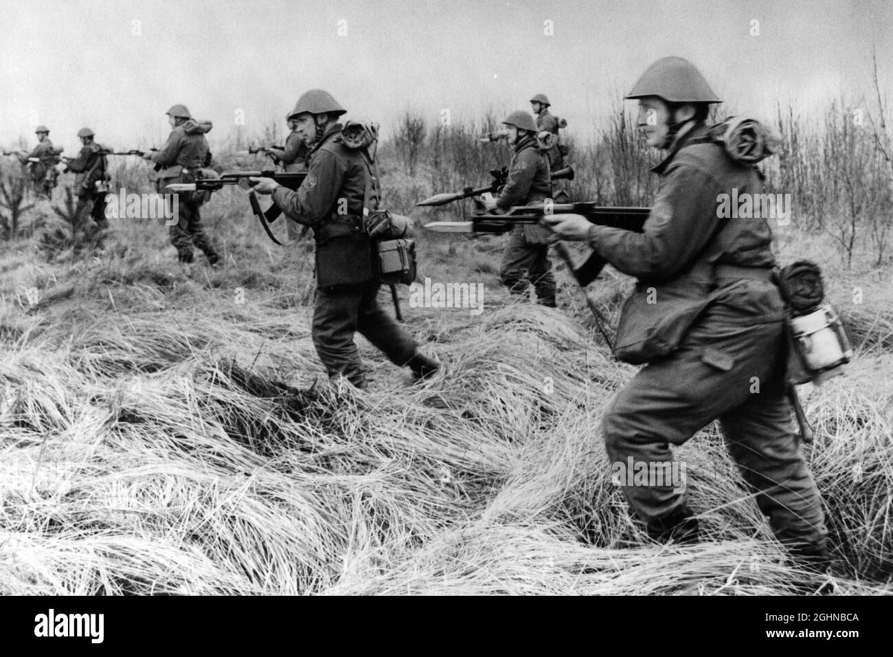 Milizia del popolo della Germania orientale Foto Stock