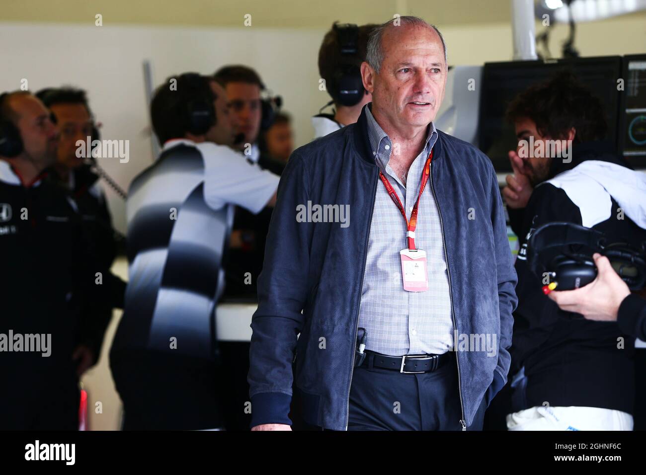 Ron Dennis (GBR) McLaren Presidente esecutivo. 09.07.2016. Formula 1 World Championship, Rd 10, Gran Premio di Gran Bretagna, Silverstone, Inghilterra, Giorno di qualificazione. Il credito fotografico dovrebbe essere: XPB/Press Association Images. Foto Stock