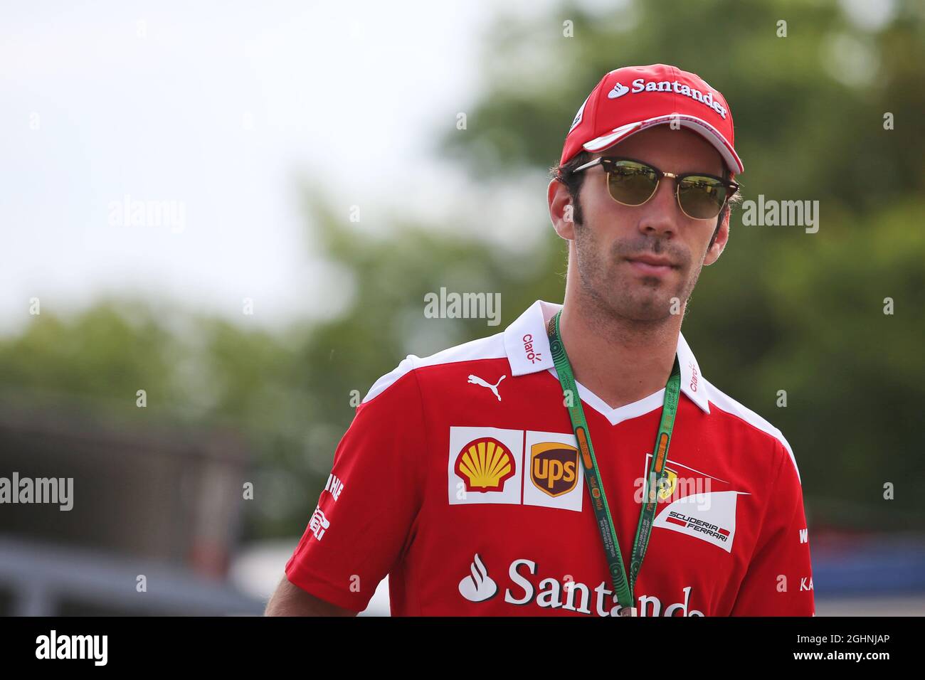 Jean-Eric Vergne (fra) Ferrari Test and Development driver. 31.07.2016. Formula 1 World Championship, Rd 12, Gran Premio di Germania, Hockenheim, Germania, Giorno di gara. Il credito fotografico dovrebbe essere: XPB/Press Association Images. Foto Stock