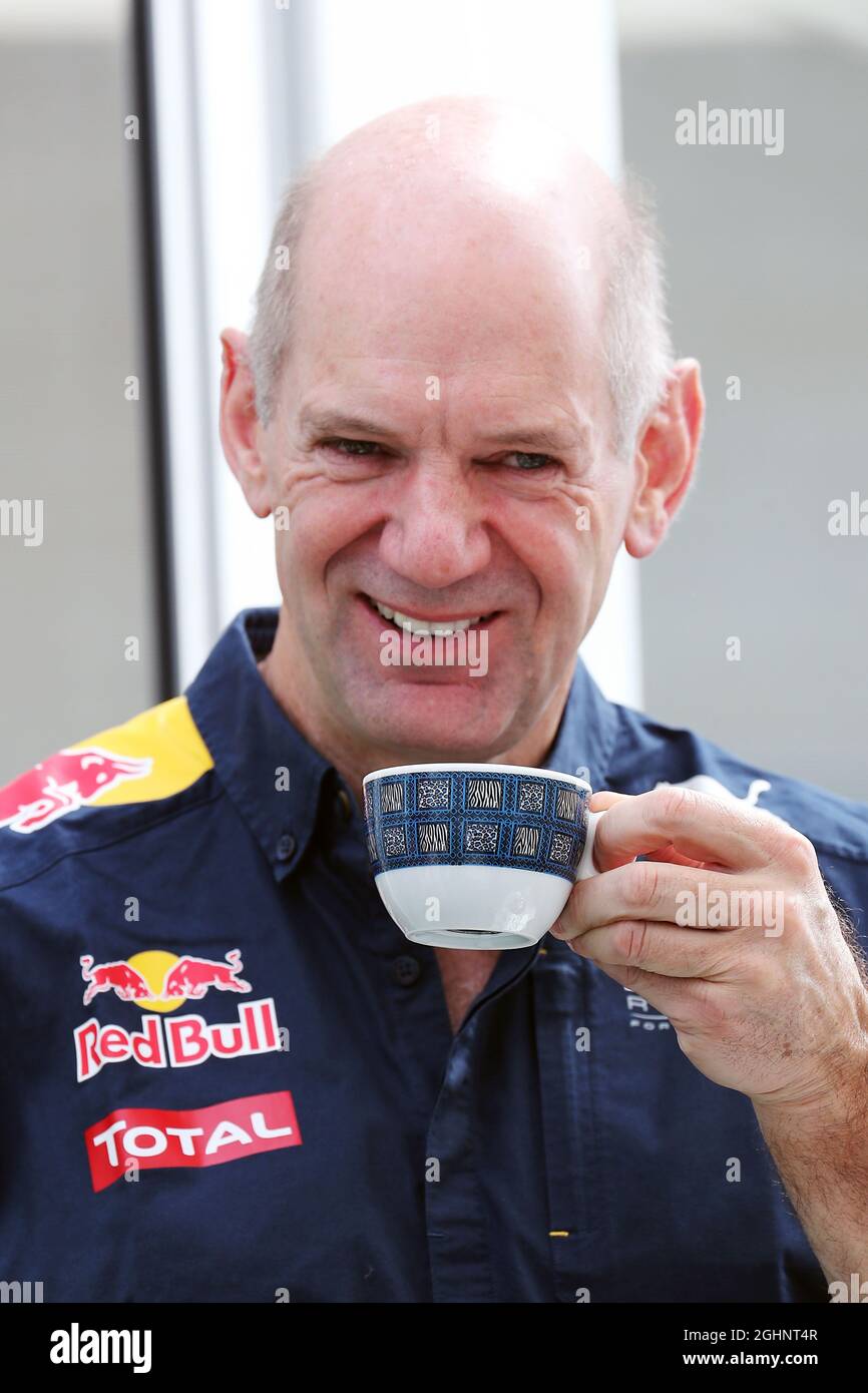 Adrian Newey (GBR) Red Bull Racing Chief Technical Officer. 23.10.2016. Formula 1 World Championship, Rd 18, United States Grand Prix, Austin, Texas, USA, Race Day. Il credito fotografico dovrebbe essere: XPB/Press Association Images. Foto Stock