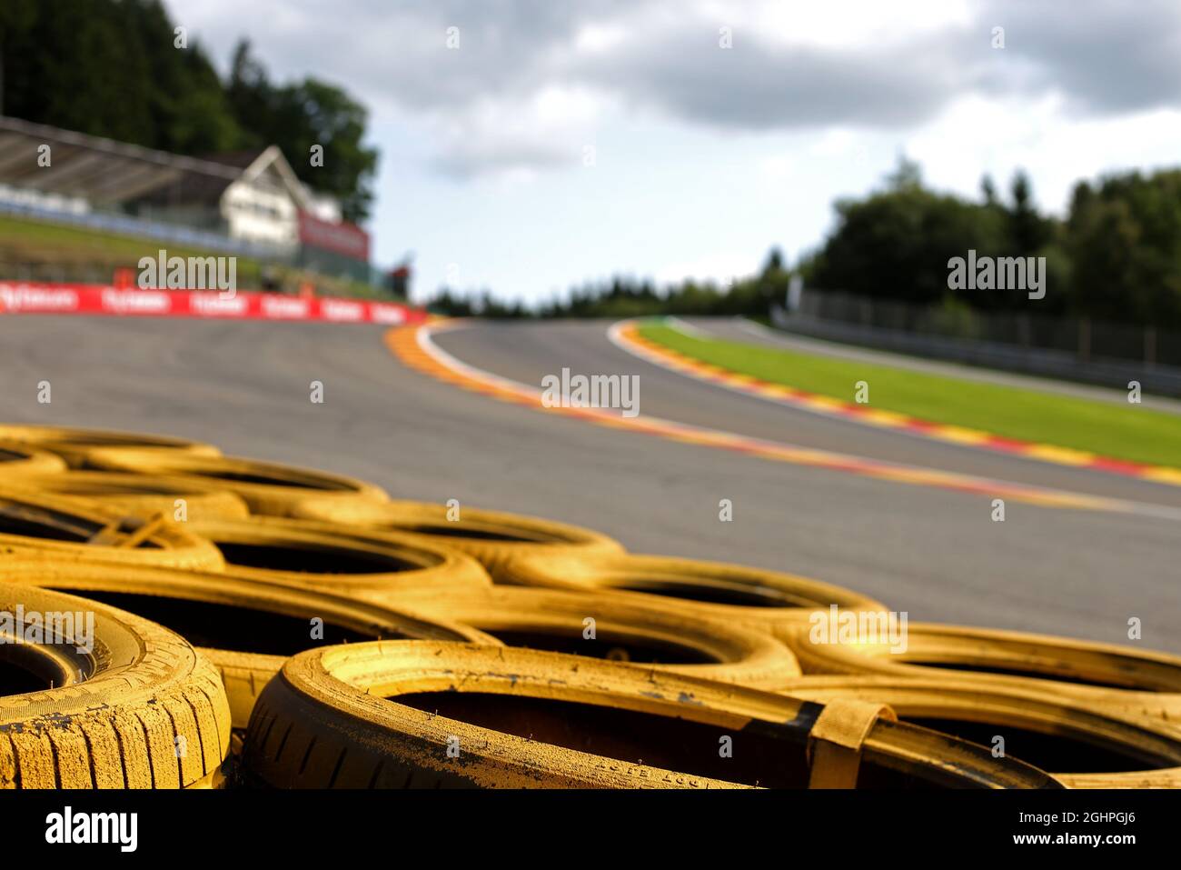 Eau Rouge. 24.08.2017. Formula 1 World Championship, Rd 12, Gran Premio del Belgio, Spa Francorchamps, Belgio, Giorno di preparazione. Il credito fotografico dovrebbe essere: XPB/Press Association Images. Foto Stock