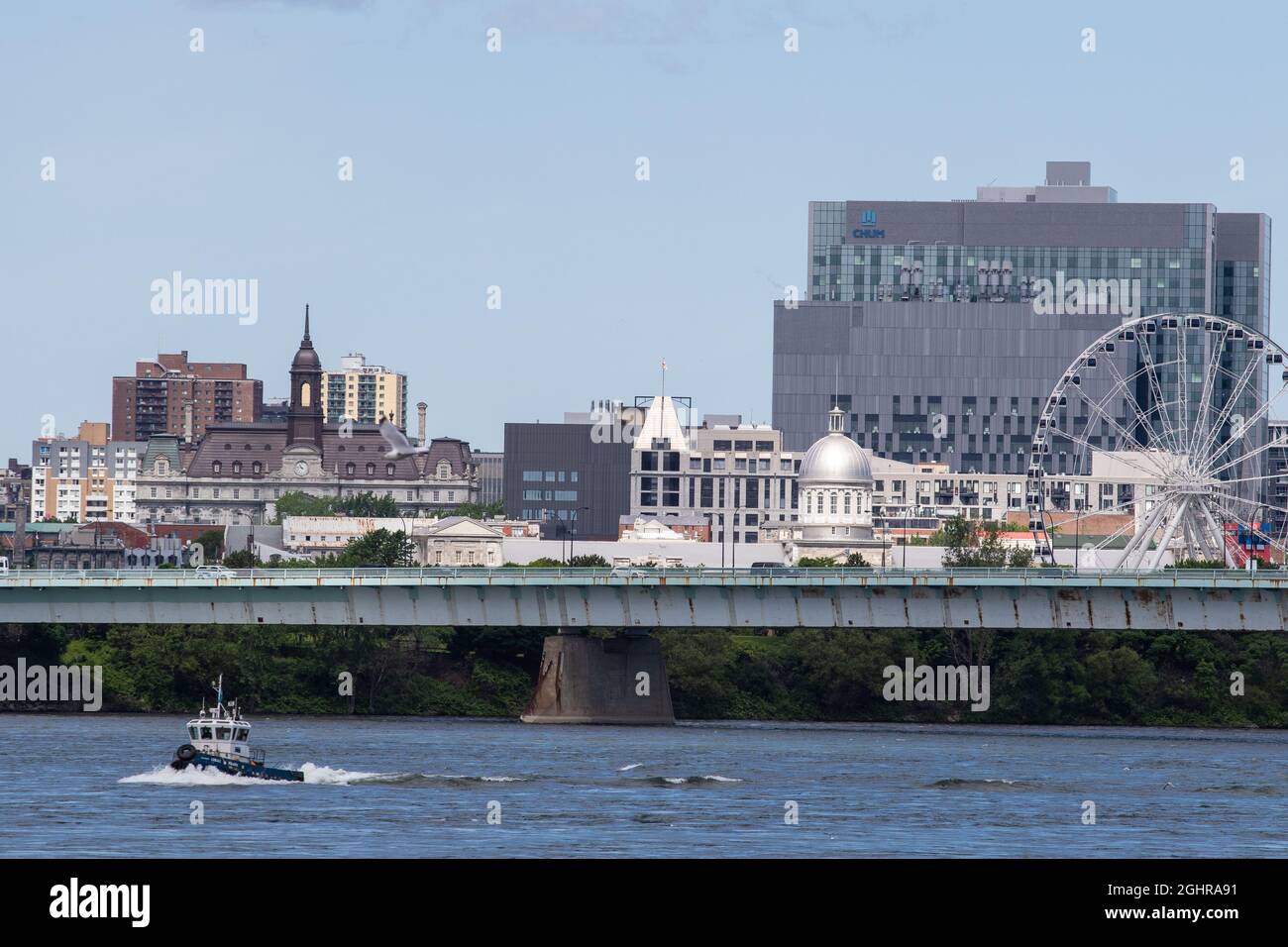 Panoramica Montreal. 09.06.2018. Formula 1 World Championship, Rd 7, Canadian Grand Prix, Montreal, Canada, Giorno di qualificazione. Il credito fotografico dovrebbe essere: XPB/Press Association Images. Foto Stock