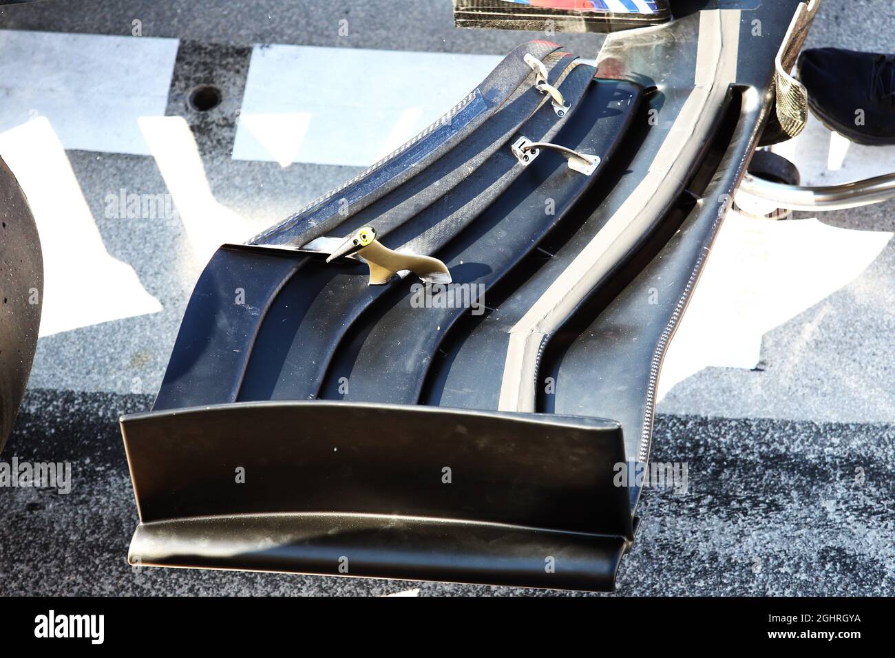 PARAFANGO anteriore Williams FW41. 31.07.2018. Test di formula 1, Budapest, Ungheria. Il credito fotografico dovrebbe essere: XPB/Press Association Images. Foto Stock