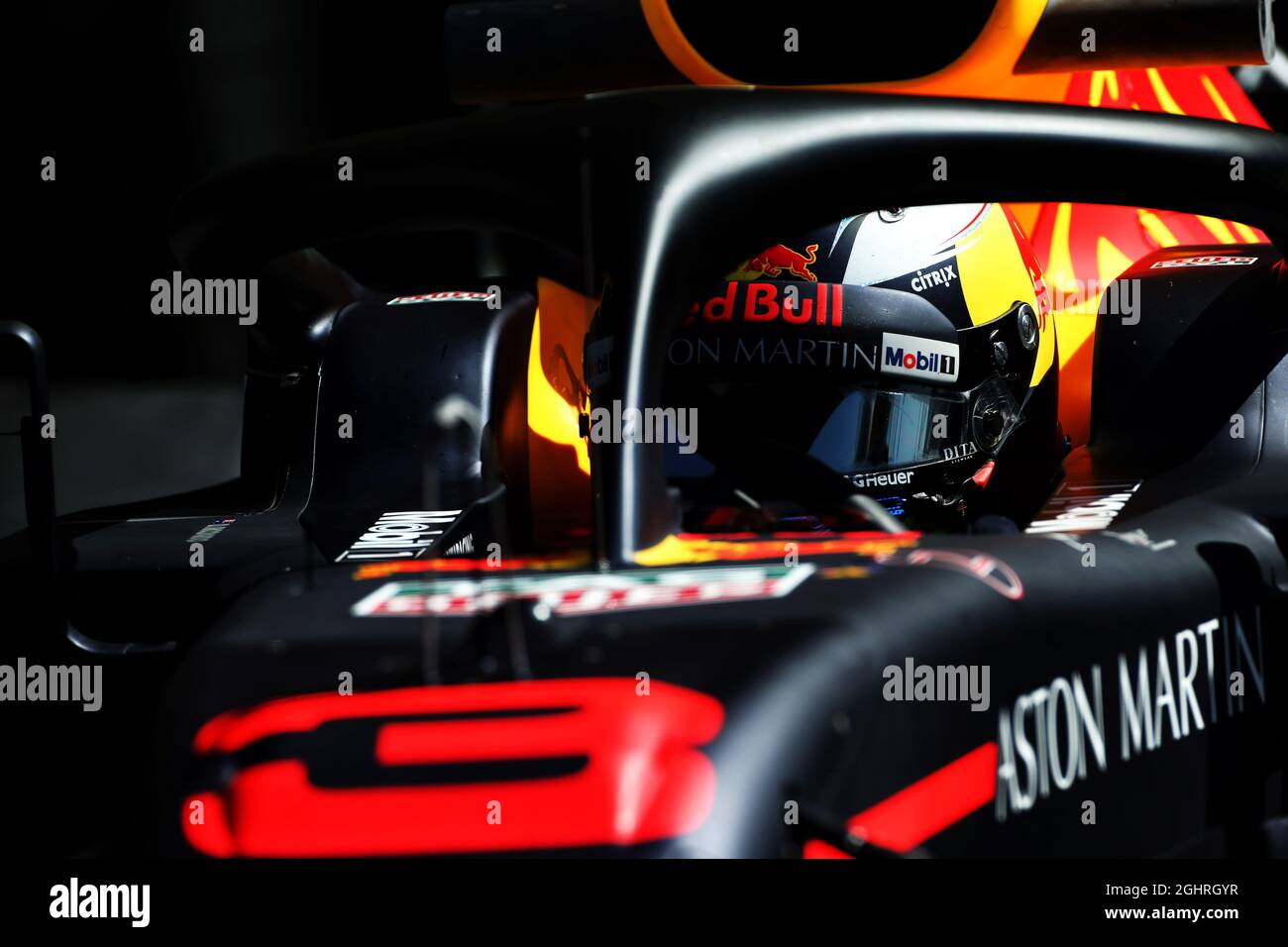 Daniel Ricciardo (AUS) Red Bull Racing RB14. 31.07.2018. Test di formula 1, Budapest, Ungheria. Il credito fotografico dovrebbe essere: XPB/Press Association Images. Foto Stock