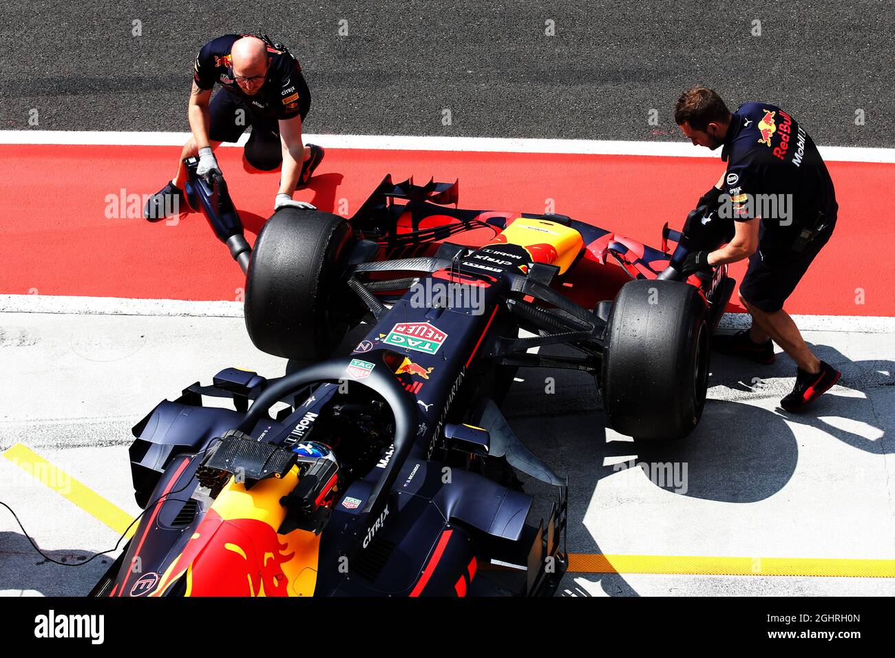 Daniel Ricciardo (AUS) Red Bull Racing RB14. 31.07.2018. Test di formula 1, Budapest, Ungheria. Il credito fotografico dovrebbe essere: XPB/Press Association Images. Foto Stock