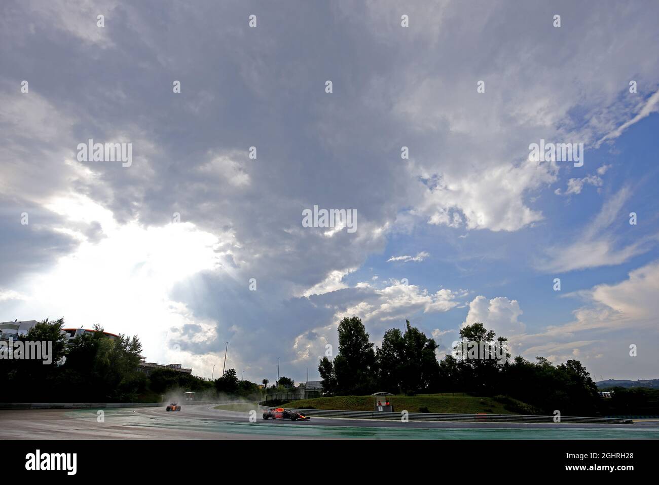 Daniel Ricciardo (AUS) Red Bull Racing RB14. 31.07.2018. Test di formula 1, Budapest, Ungheria. Il credito fotografico dovrebbe essere: XPB/Press Association Images. Foto Stock