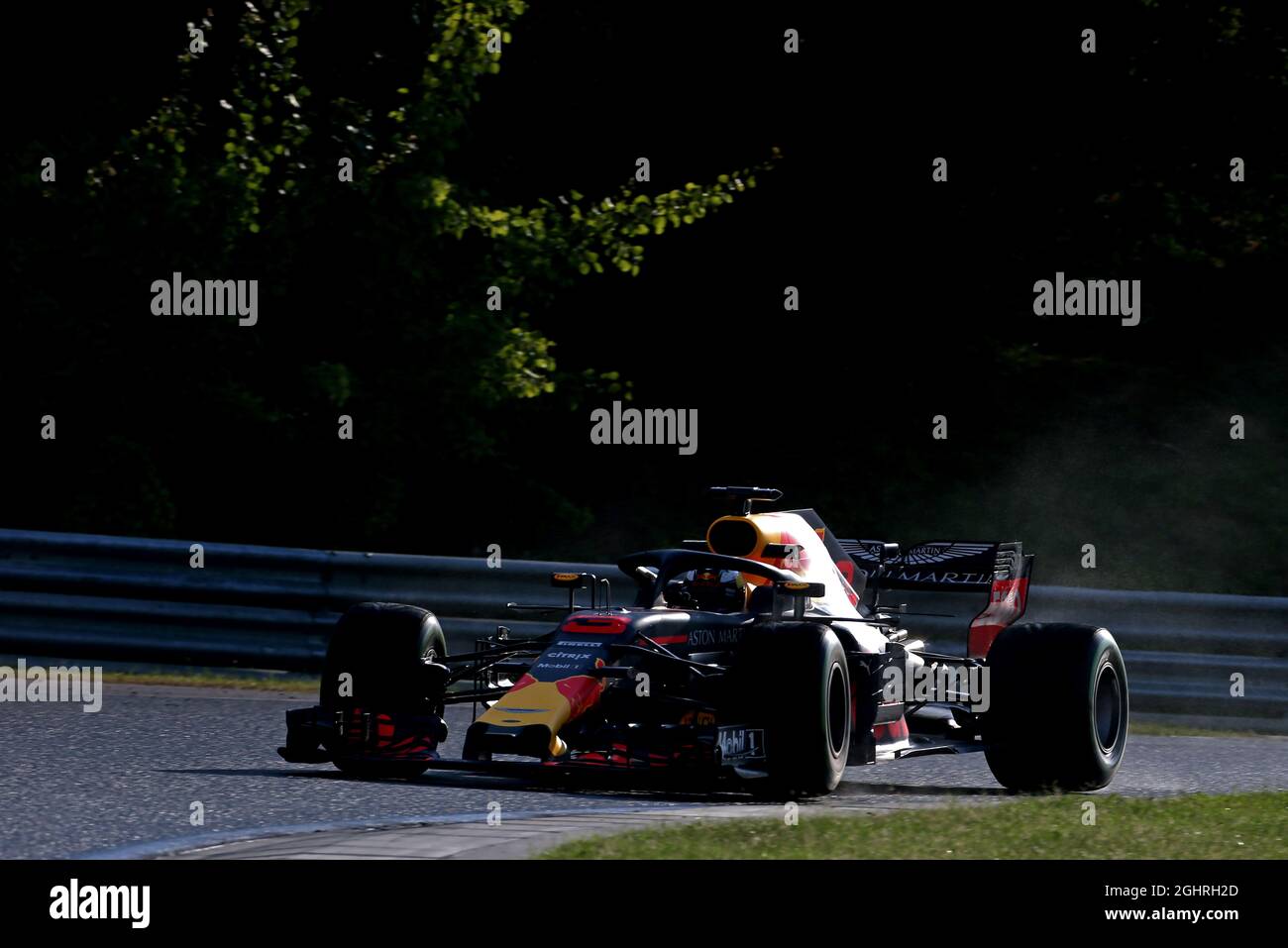 Daniel Ricciardo (AUS) Red Bull Racing RB14. 31.07.2018. Test di formula 1, Budapest, Ungheria. Il credito fotografico dovrebbe essere: XPB/Press Association Images. Foto Stock