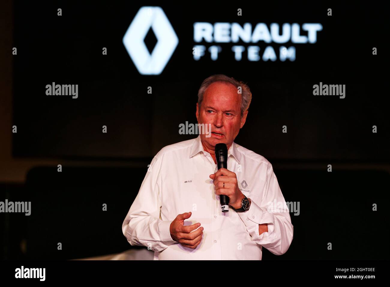 Jerome Stoll (fra) Presidente Renault Sport F1. 12.02.2019. Lancio del Team F1 Renault Sport RS19, Enstone Inghilterra. Martedì. Il credito fotografico dovrebbe essere: XPB/Press Association Images. Foto Stock