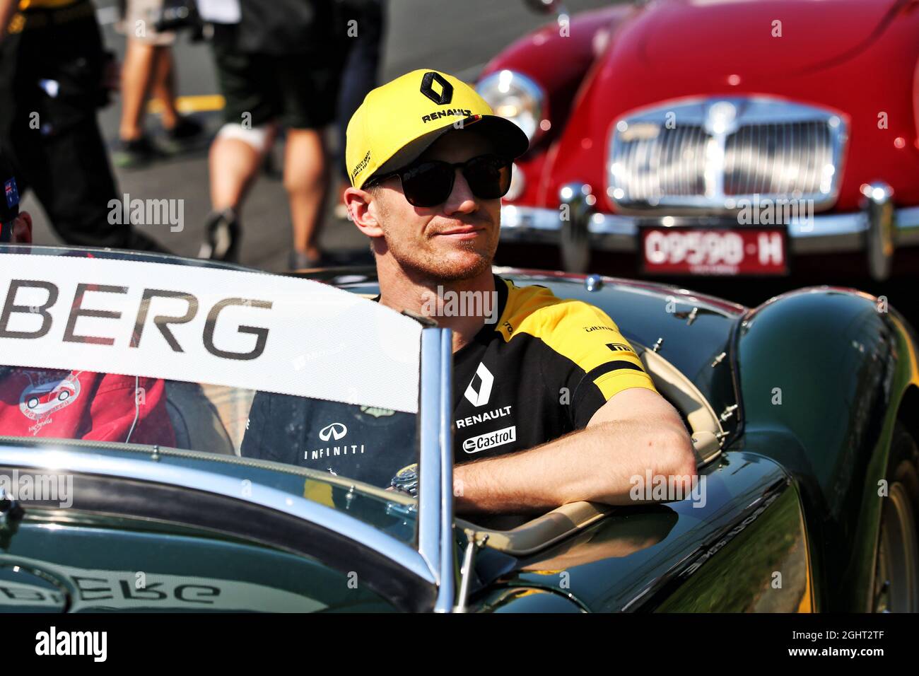 Nico Hulkenberg (GER) Team Renault F1 in sfilata. 17.03.2019. Formula 1 World Championship, Rd 1, Australian Grand Prix, Albert Park, Melbourne, Australia, Race Day. Il credito fotografico dovrebbe essere: XPB/Press Association Images. Foto Stock