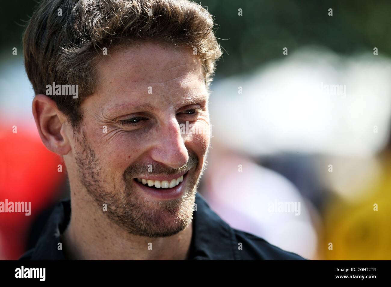 Romain Grosjean (fra) Haas F1 Team. 17.03.2019. Formula 1 World Championship, Rd 1, Australian Grand Prix, Albert Park, Melbourne, Australia, Race Day. Il credito fotografico dovrebbe essere: XPB/Press Association Images. Foto Stock