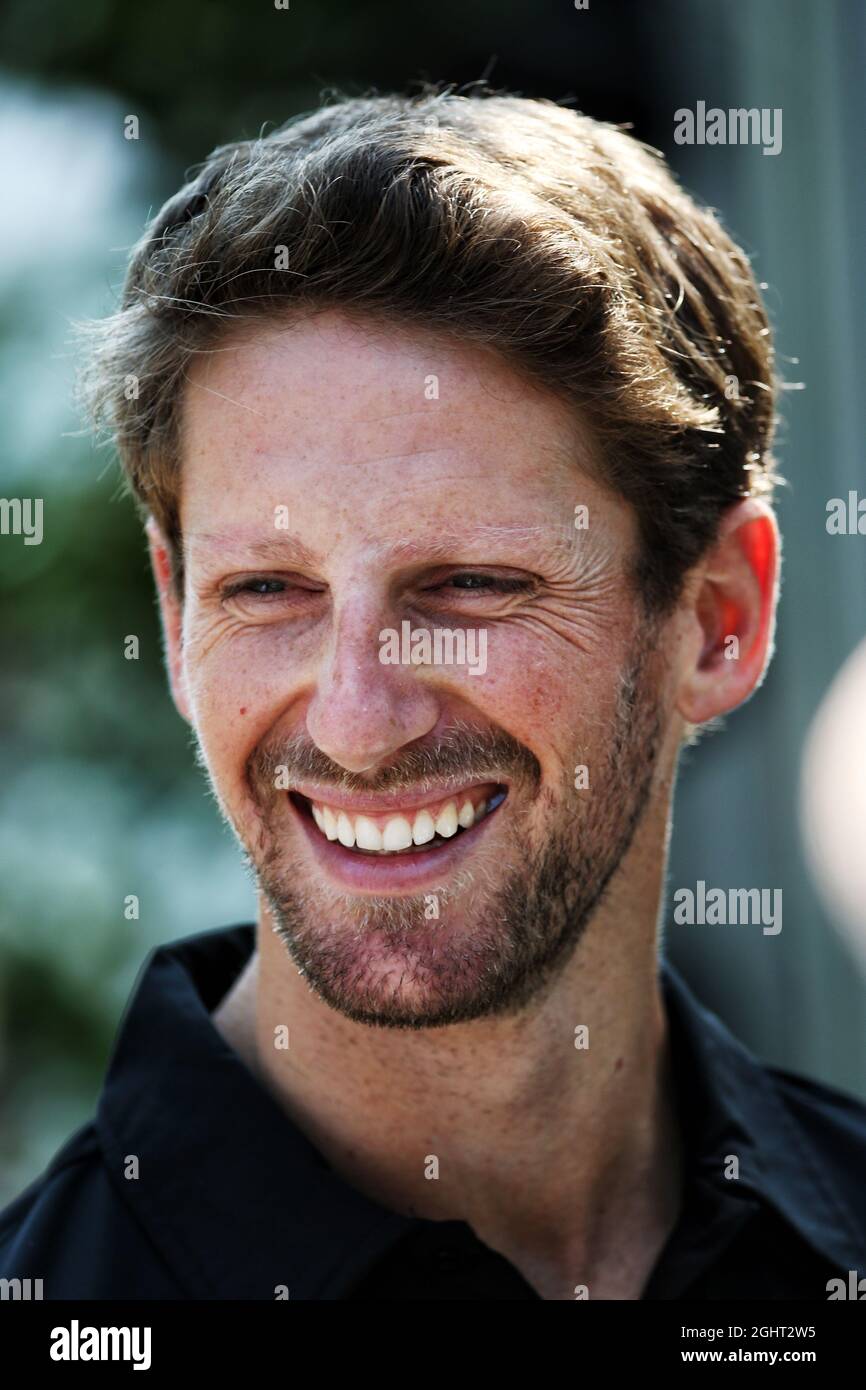 Romain Grosjean (fra) Haas F1 Team. 17.03.2019. Formula 1 World Championship, Rd 1, Australian Grand Prix, Albert Park, Melbourne, Australia, Race Day. Il credito fotografico dovrebbe essere: XPB/Press Association Images. Foto Stock