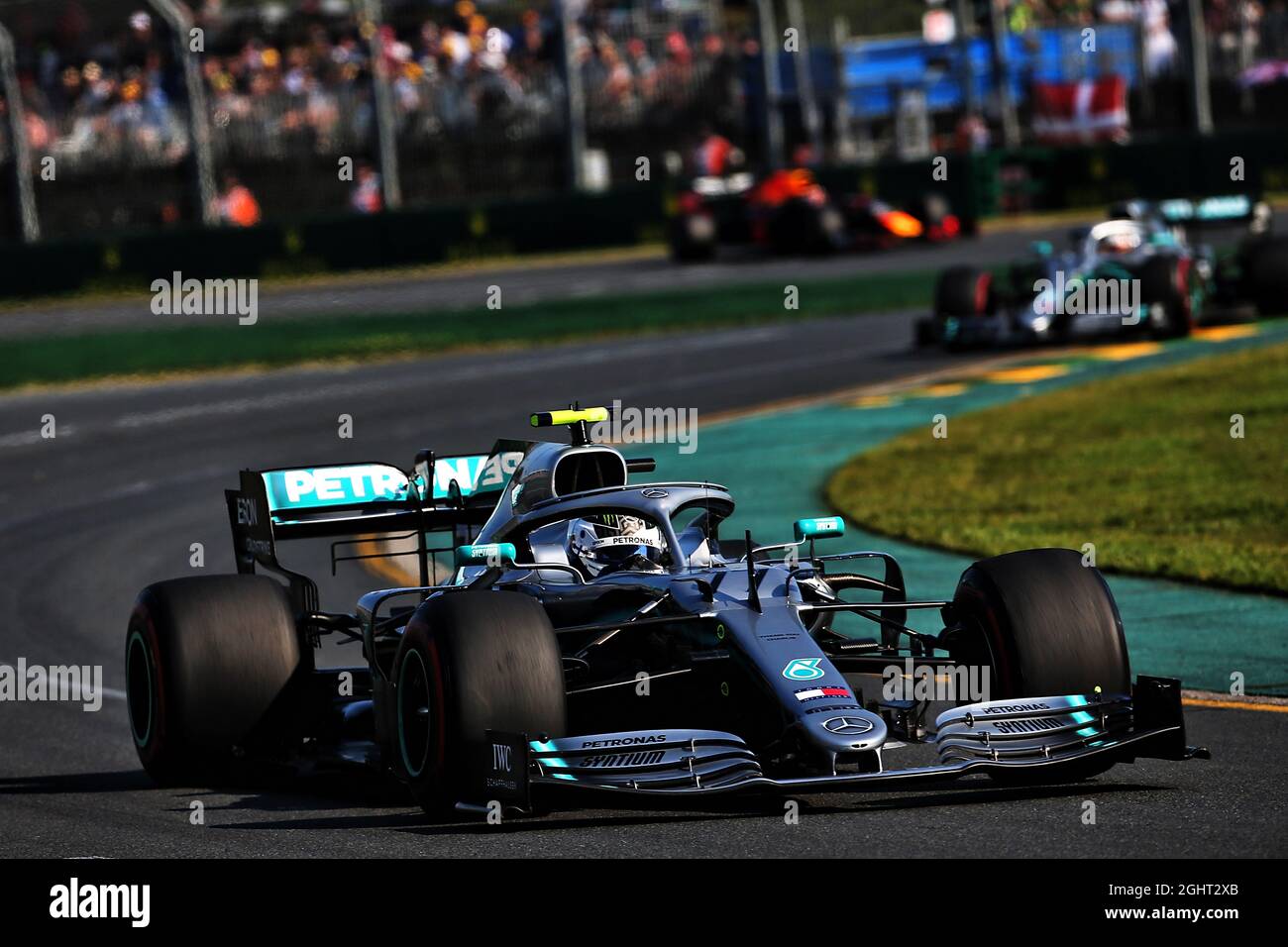 Valtteri Bottas (fin) Mercedes AMG F1 W10. 17.03.2019. Formula 1 World Championship, Rd 1, Australian Grand Prix, Albert Park, Melbourne, Australia, Race Day. Il credito fotografico dovrebbe essere: XPB/Press Association Images. Foto Stock