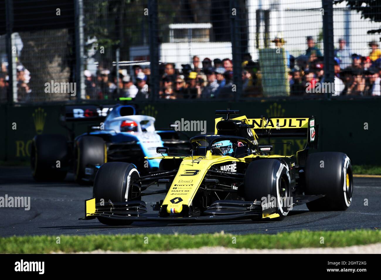 Daniel Ricciardo (AUS) Renault F1 Team RS19. 17.03.2019. Formula 1 World Championship, Rd 1, Australian Grand Prix, Albert Park, Melbourne, Australia, Race Day. Il credito fotografico dovrebbe essere: XPB/Press Association Images. Foto Stock