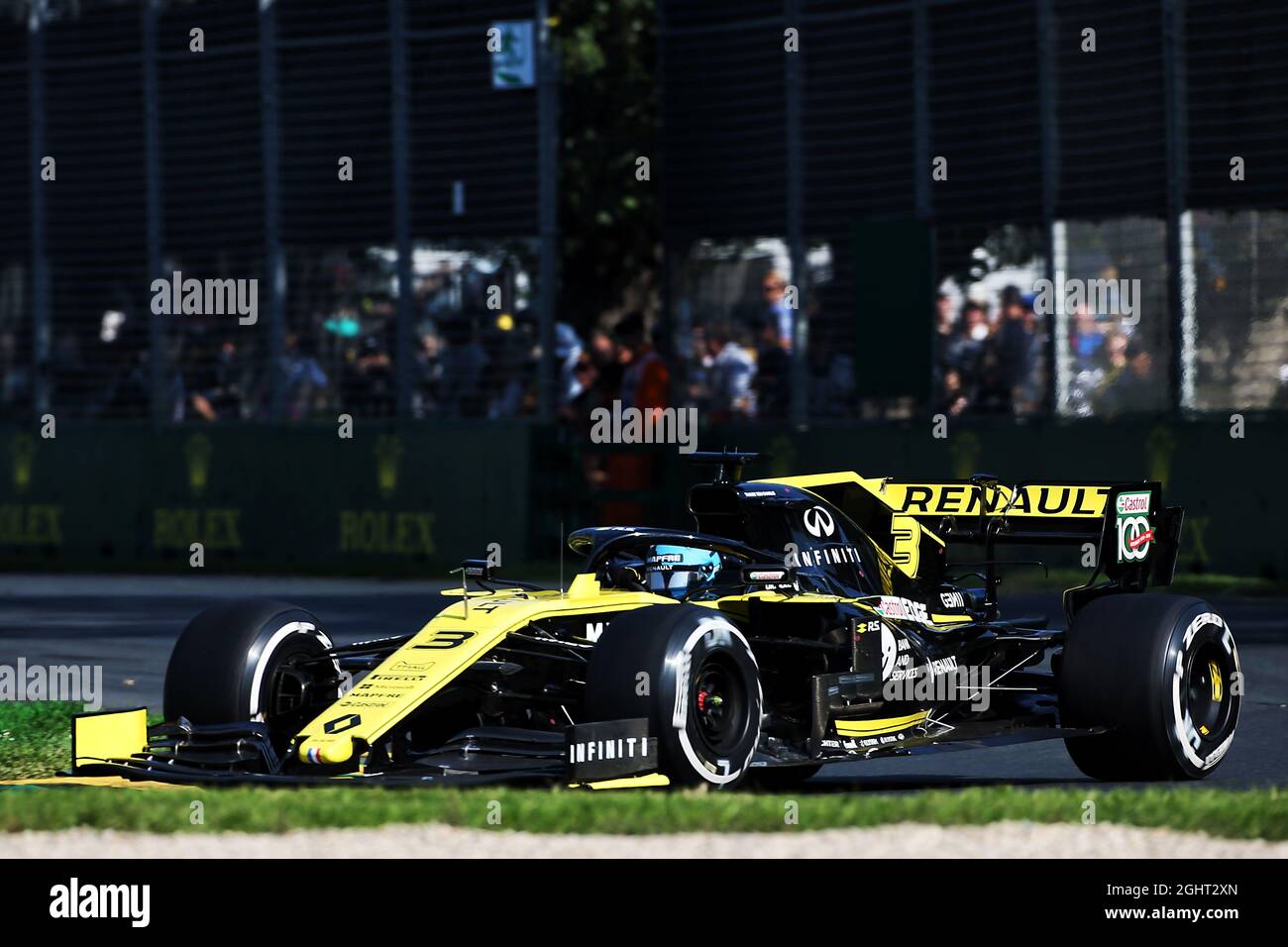 Daniel Ricciardo (AUS) Renault F1 Team RS19. 17.03.2019. Formula 1 World Championship, Rd 1, Australian Grand Prix, Albert Park, Melbourne, Australia, Race Day. Il credito fotografico dovrebbe essere: XPB/Press Association Images. Foto Stock