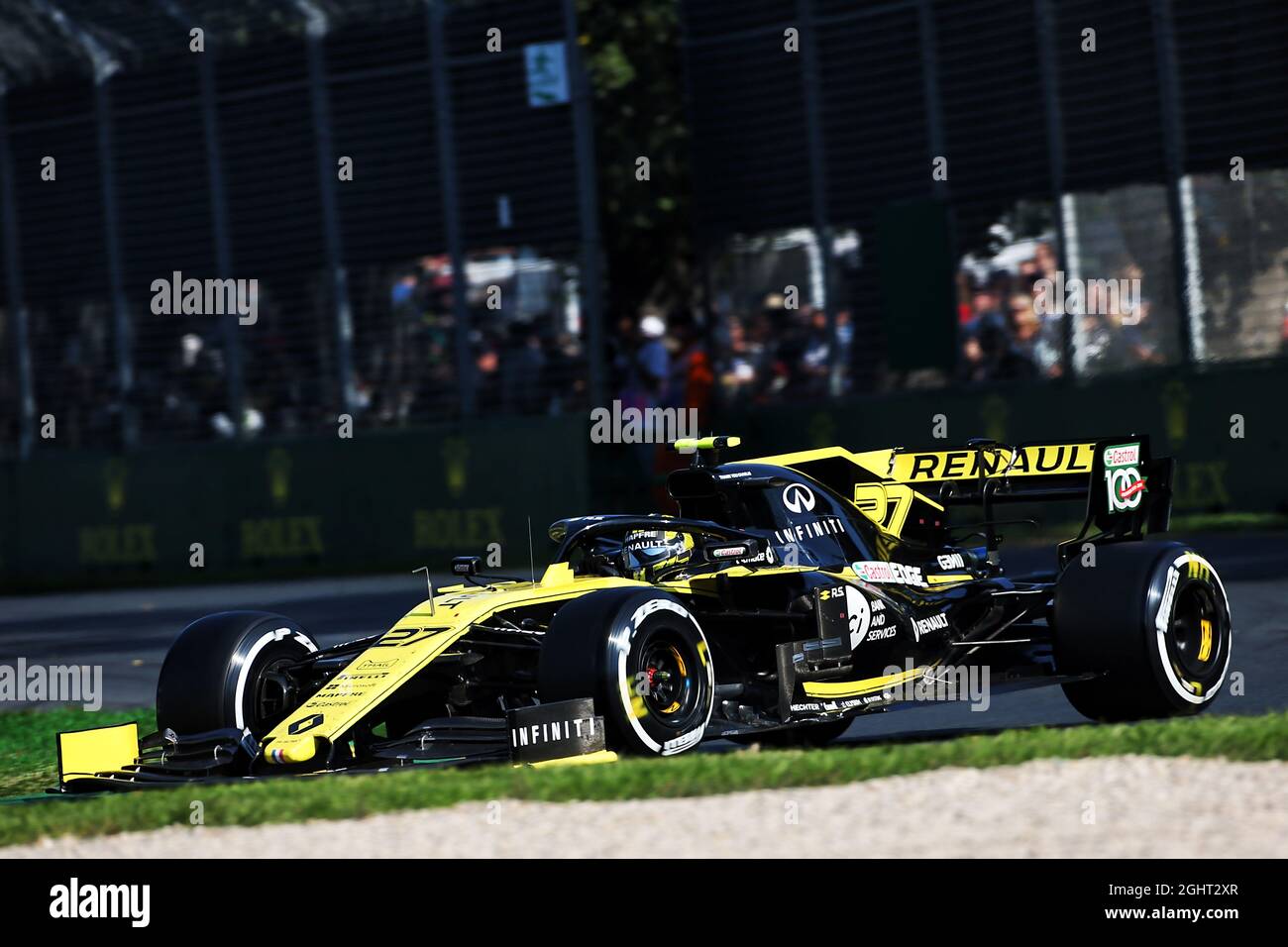 Nico Hulkenberg (GER) Renault F1 Team RS19. 17.03.2019. Formula 1 World Championship, Rd 1, Australian Grand Prix, Albert Park, Melbourne, Australia, Race Day. Il credito fotografico dovrebbe essere: XPB/Press Association Images. Foto Stock