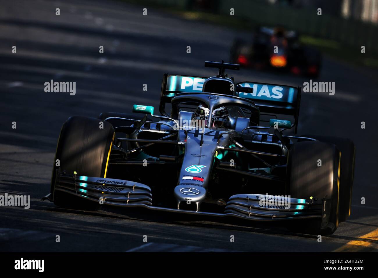 Lewis Hamilton (GBR) Mercedes AMG F1 W10. 17.03.2019. Formula 1 World Championship, Rd 1, Australian Grand Prix, Albert Park, Melbourne, Australia, Race Day. Il credito fotografico dovrebbe essere: XPB/Press Association Images. Foto Stock