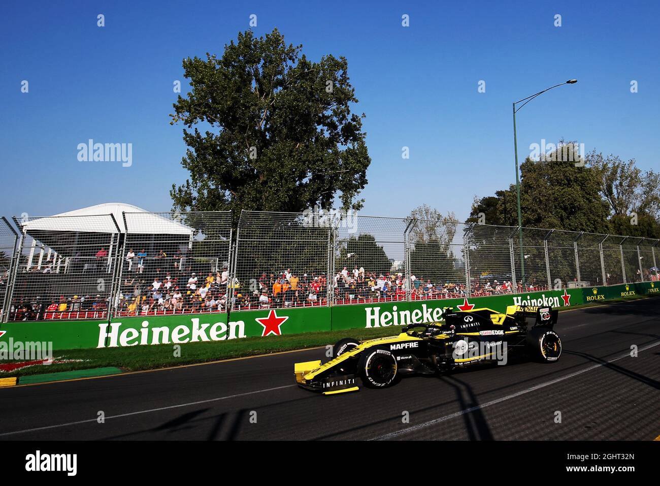Nico Hulkenberg (GER) Renault F1 Team RS19. 17.03.2019. Formula 1 World Championship, Rd 1, Australian Grand Prix, Albert Park, Melbourne, Australia, Race Day. Il credito fotografico dovrebbe essere: XPB/Press Association Images. Foto Stock